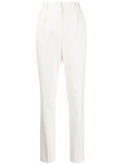 Shop N°21 High Waist Tailored Trousers In White