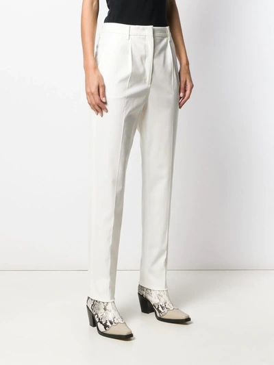Shop N°21 High Waist Tailored Trousers In White