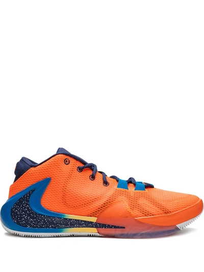 Shop Nike Zoom Freak 1 "antetokounbros" Sneakers In Orange
