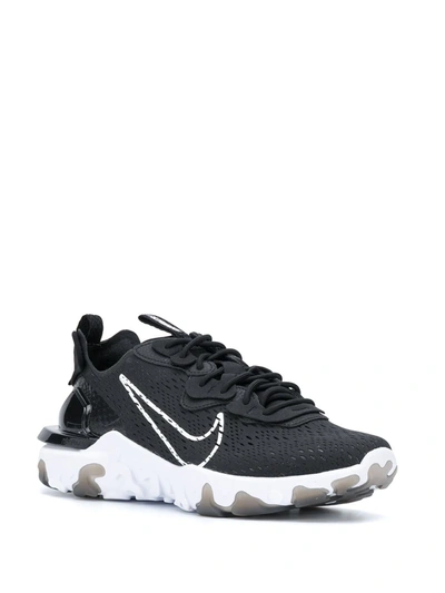 Shop Nike React Vision Sneakers In Black