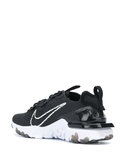 Shop Nike React Vision Sneakers In Black