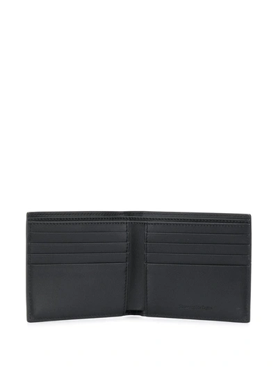 Shop Ermenegildo Zegna Logo-plaque Bi-fold Wallet In Black