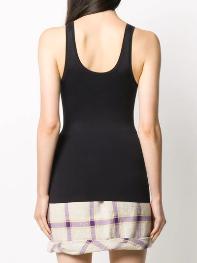 Shop Hanro Touch Feeling Tank Top In Black