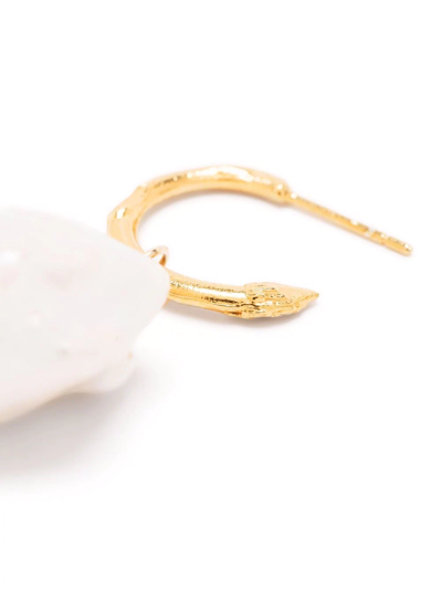 Shop Alighieri The Snow Lion Earring In Gold