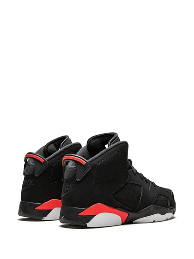 Shop Jordan 6 Retro "infrared" Sneakers In Black