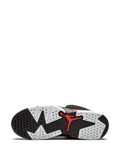Shop Jordan 6 Retro "infrared" Sneakers In Black