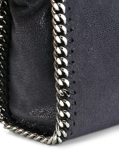 Stella Mccartney Tiny Falabella Tote In Blue