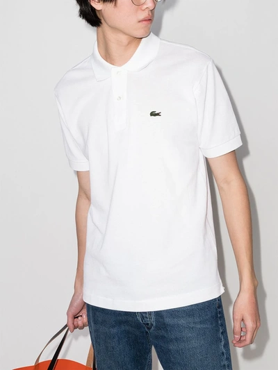 Lacoste Original L.12.12 Short-sleeved Polo Shirt In White