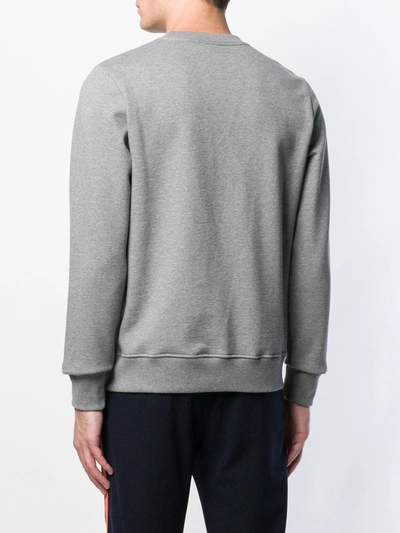 Shop Ps By Paul Smith Logo Sweatshirt In Grey