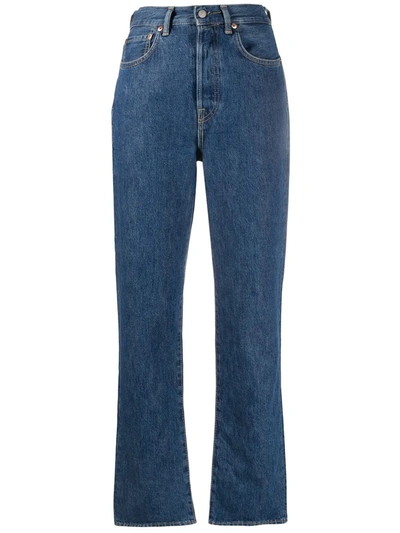 Shop Acne Studios Mece Regular-fit Jeans In Blue