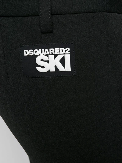 Shop Dsquared2 Ski Bottoms In Black