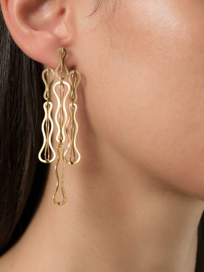 Shop Antonio Bernardo 'fertil' Earrings In Metallic