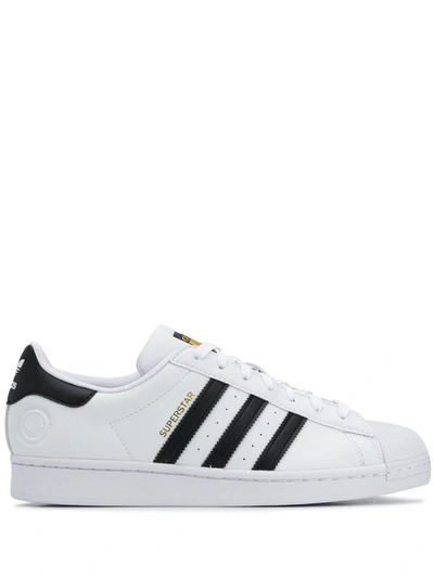 Shop Adidas Originals Superstar Low-top Sneakers In White