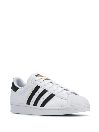 Shop Adidas Originals Superstar Low-top Sneakers In White