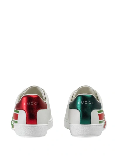 Shop Gucci Interlocking G Ace Sneakers In White
