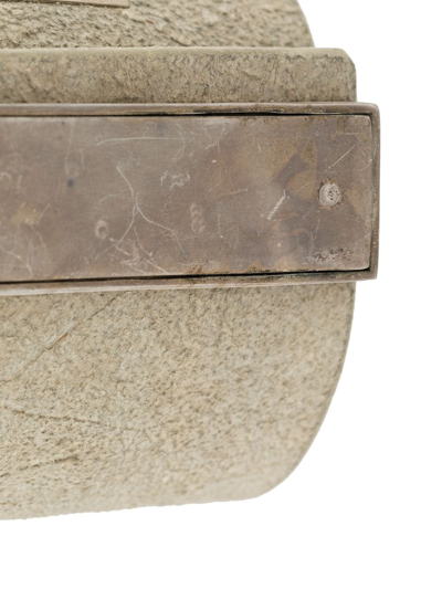 Parts Of Four Long-plaque Cuff In Neutrals