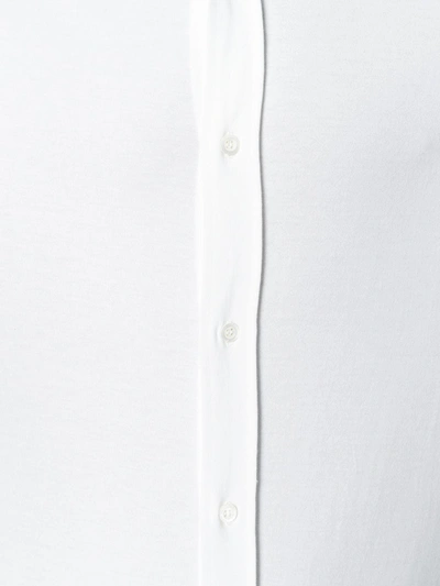 Shop Brunello Cucinelli Slim-fit Poplin Shirt In White