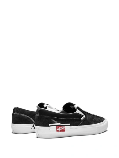 Shop Vans Slip-on Cap Lx Sneakers In Black