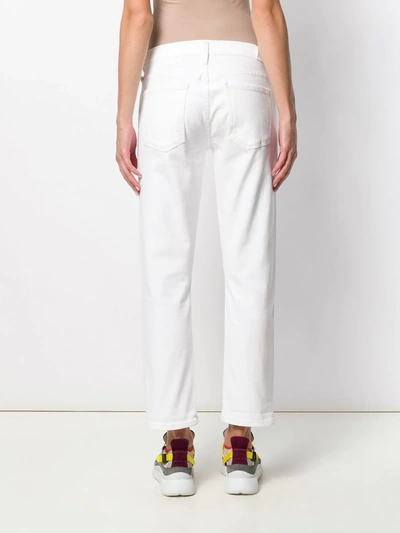 Shop Citizens Of Humanity Straight-leg Jeans In White