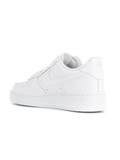 Nike Air Force 1 Low 07 "white On White" Sneakers In White