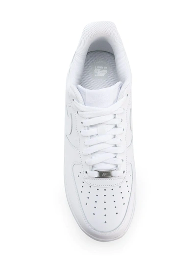 Nike Air Force 1 Low 07 "white On White" Sneakers In White