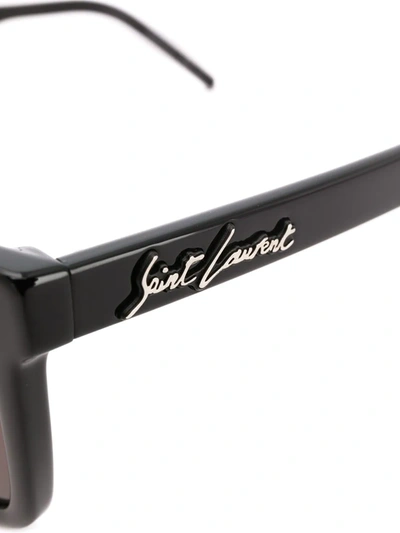 Saint Laurent Square-frame Sunglasses In Black