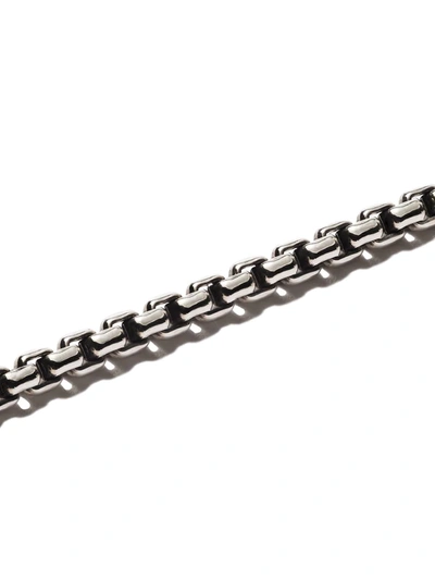 Shop David Yurman 22" Length Small Box Chain Necklace In Ss