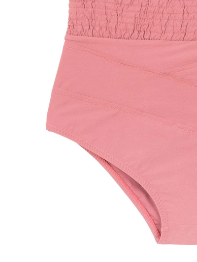 Amir Slama Hot Pants Bikini Set In Neutrals