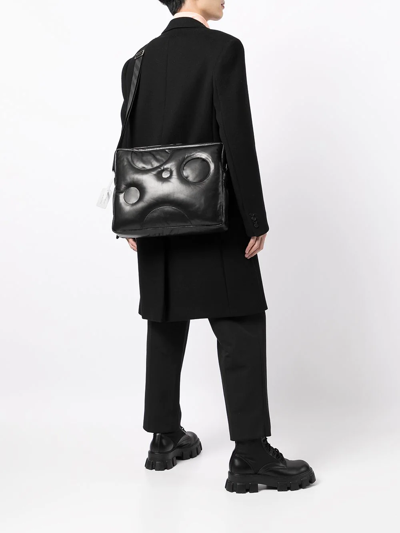 Shop Off-white Meteor Messenger Bag In Black