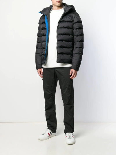 Shop Rossignol Zipped Padded Jacket In Black