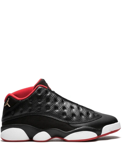 Shop Jordan Air  13 Retro Low "bred" Sneakers In Black
