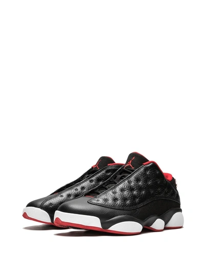 Shop Jordan Air  13 Retro Low "bred" Sneakers In Black