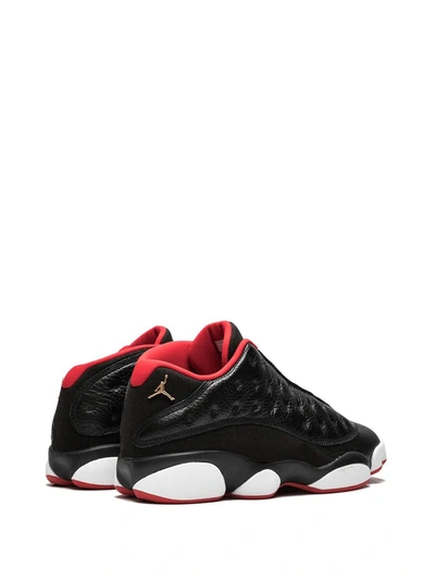 Shop Jordan Air  13 Retro Low "bred" Sneakers In Black