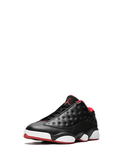 Shop Jordan Air  13 Retro Low "bred" Sneakers In Black