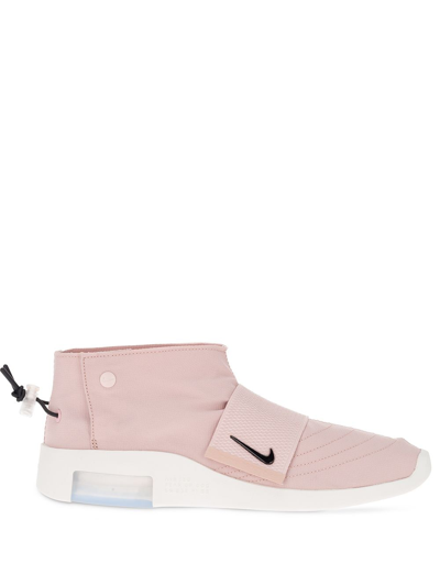 Shop Nike Air Fear Of God Moccasin "particle Beige" Sneakers In Pink