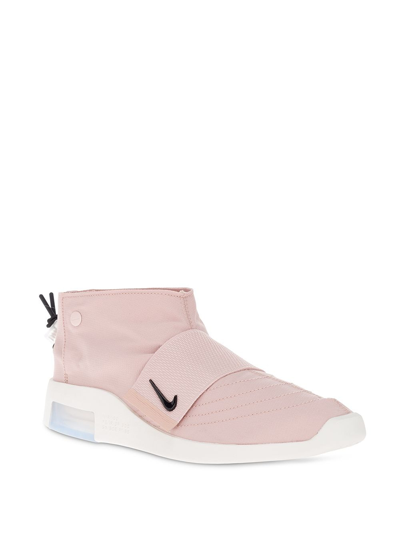 Nike Drawstring Hi-top Sneakers In Pink