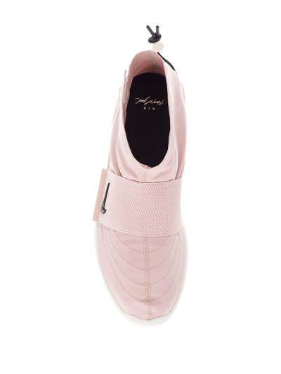 Nike Drawstring Hi-top Sneakers In Pink