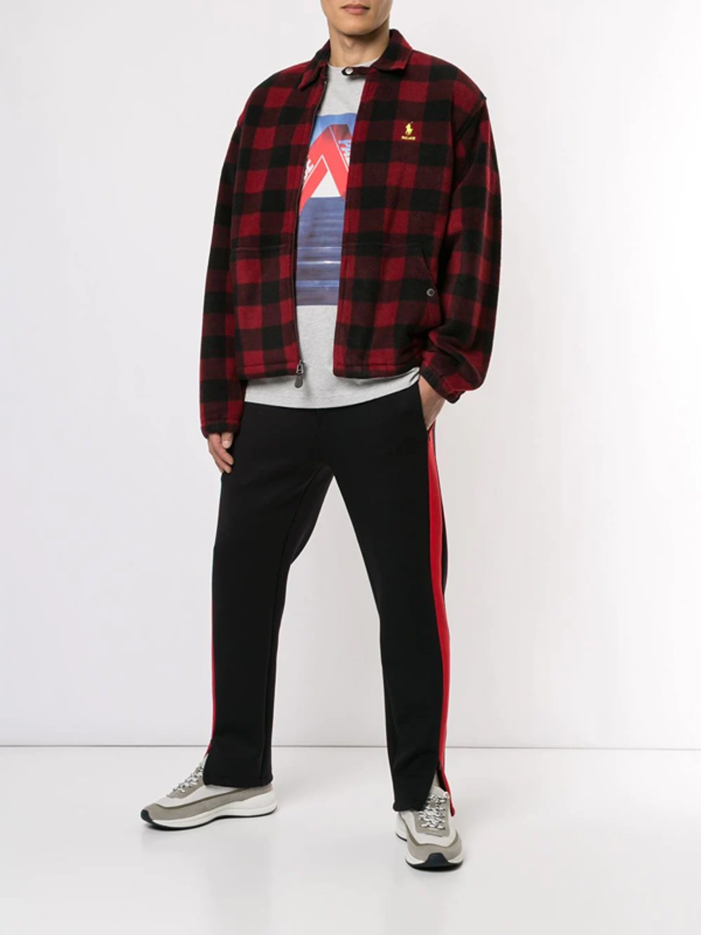 Palace ralph lauren polar fleece harrington sale