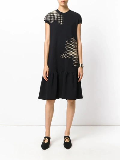 Ioana Ciolacu T-shirt Drop Waist Dress In Black
