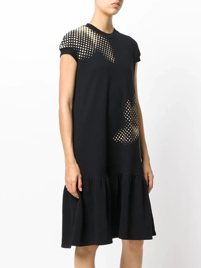 Shop Ioana Ciolacu T-shirt Drop Waist Dress In Black