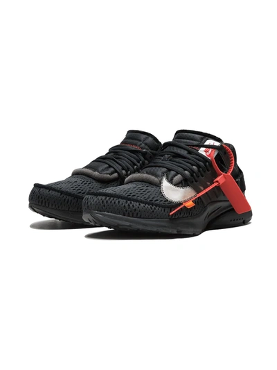 Nike The 10  Air Presto Sneakers In Black/white-cone