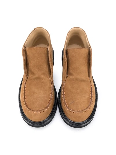 Shop Montelpare Tradition Slip-on Ankle Boots In Brown