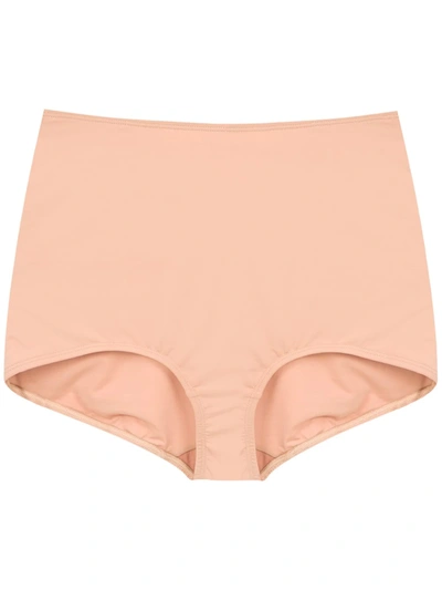 Shop À La Garçonne High Waisted Briefs In Neutrals