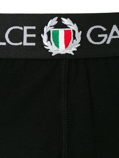 Shop Dolce & Gabbana Brando-fit Briefs In Black