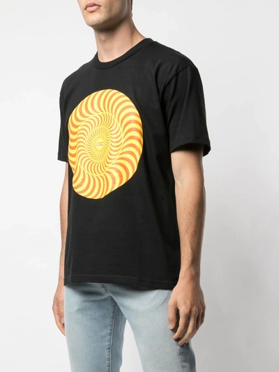 Shop Supreme Spitfire Classic Swirl T-shirt In Black