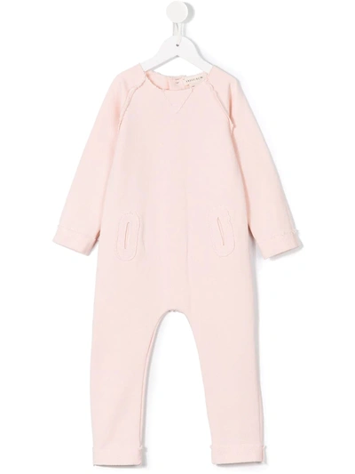 Shop Andorine Raw-edge Jumpsuit In Pink