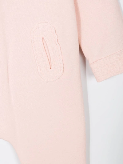 Shop Andorine Raw-edge Jumpsuit In Pink