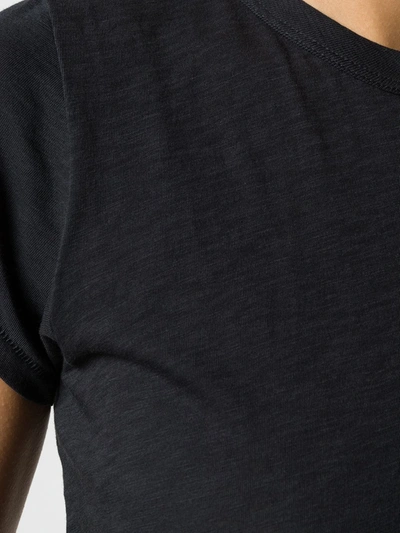 Rag & Bone Rag And Bone Black The Tee T-shirt In Black