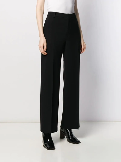 Shop Filippa K Hutton Straight-leg Trousers In Black