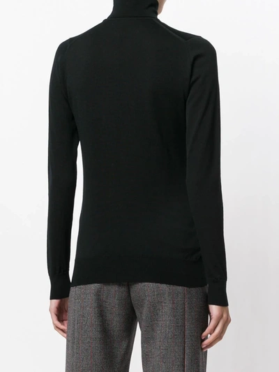 Shop John Smedley Catkin Jumper In Black